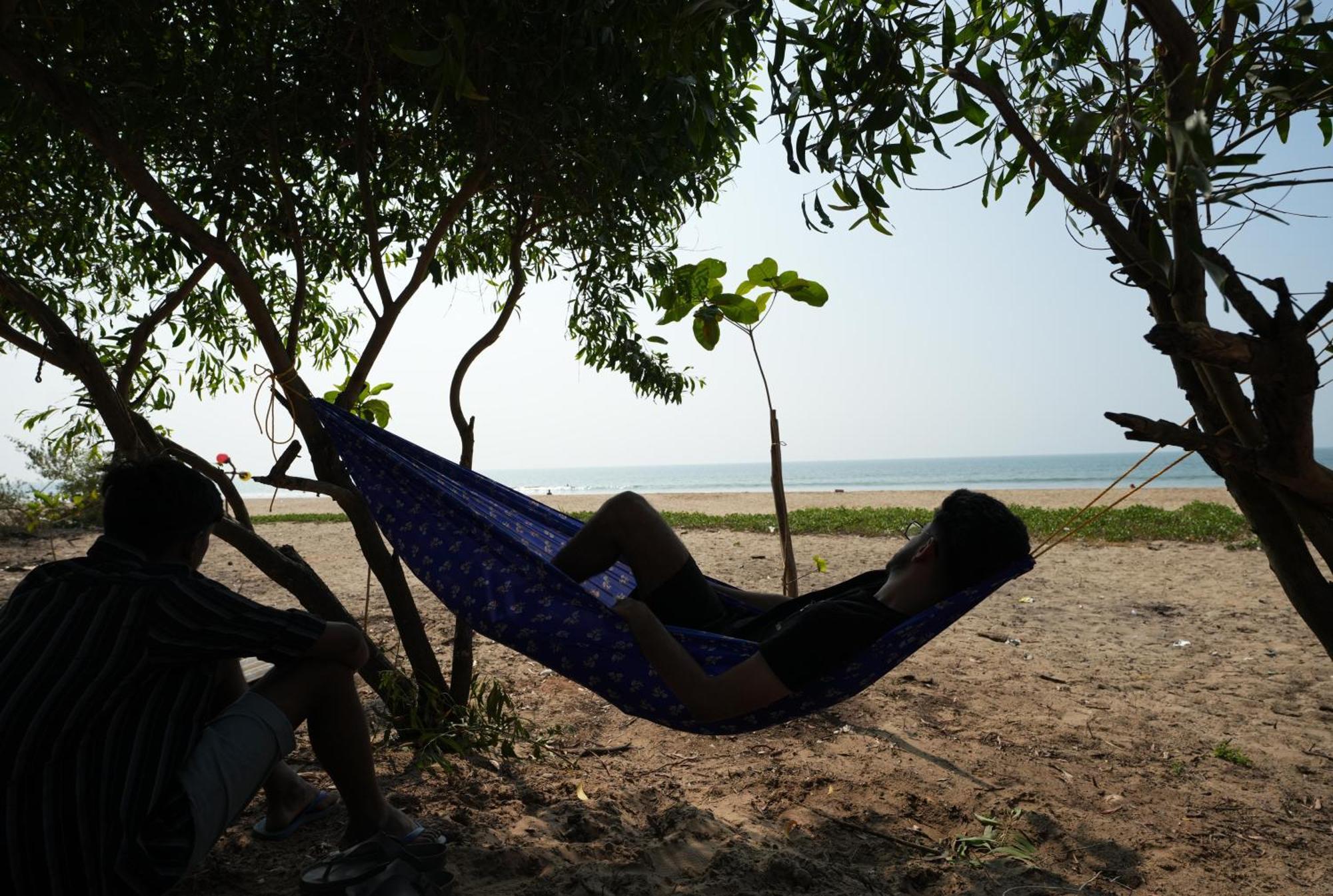 Borrbo Beach Hostel Gokarna Kültér fotó